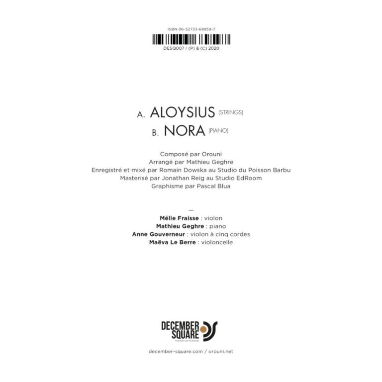 OROUNI_Allora_45Tours_BACK